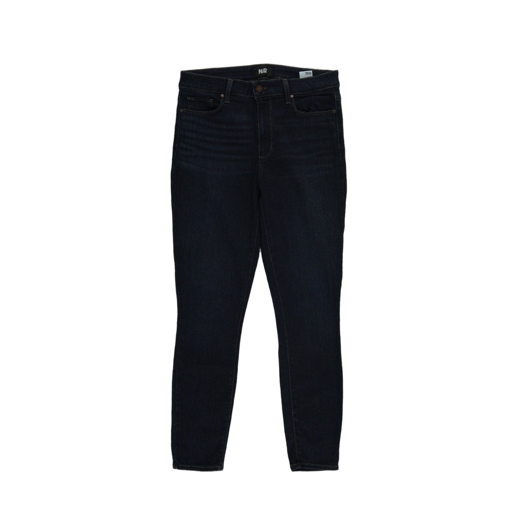 Paige Skinny Jeans Women's Size 30 Dark Indigo High Rise Transcend Stretch